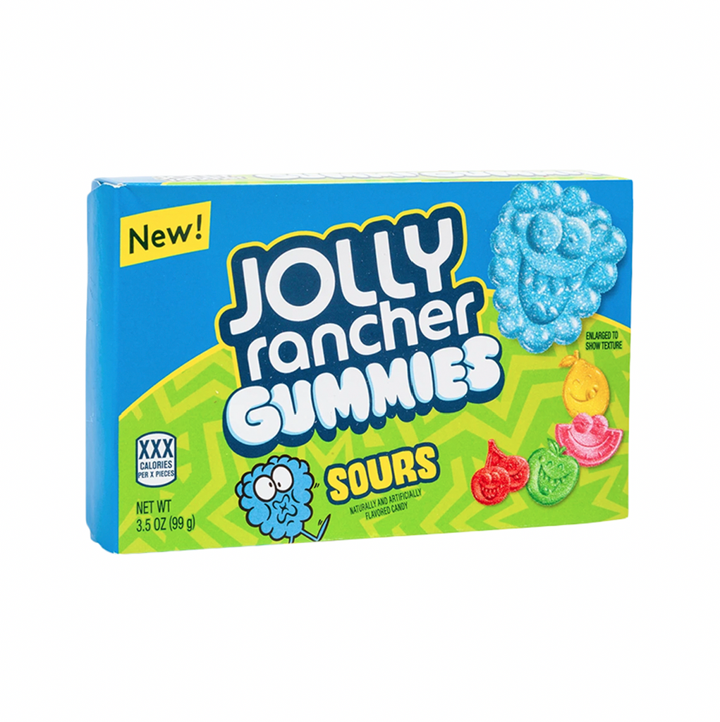 Jolly Rancher Sour Gummies Theatre Box 99g - Sugar Box