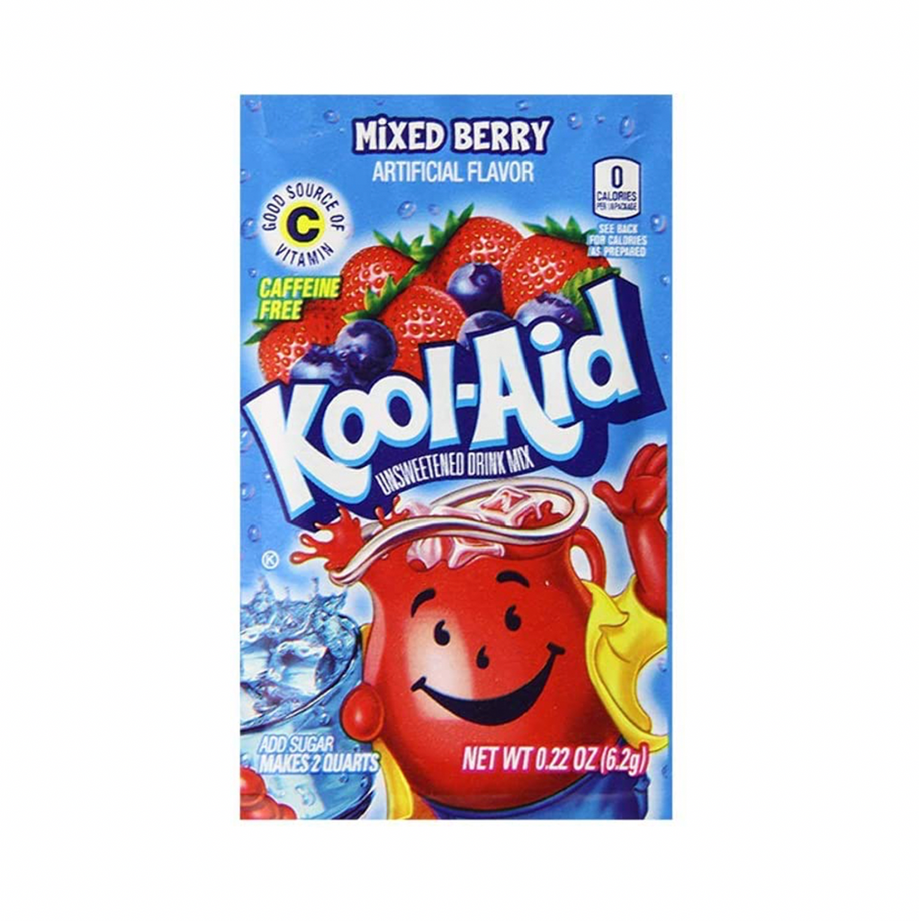Kool Aid Mixed Berry 2 Quartz Sachet 4.3g - Sugar Box