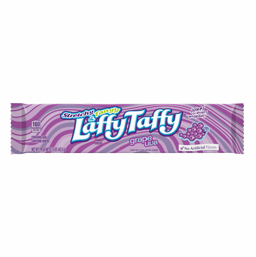 Laffy Taffy Stretchy and Tangy Grape Bar 42.5g - Sugar Box