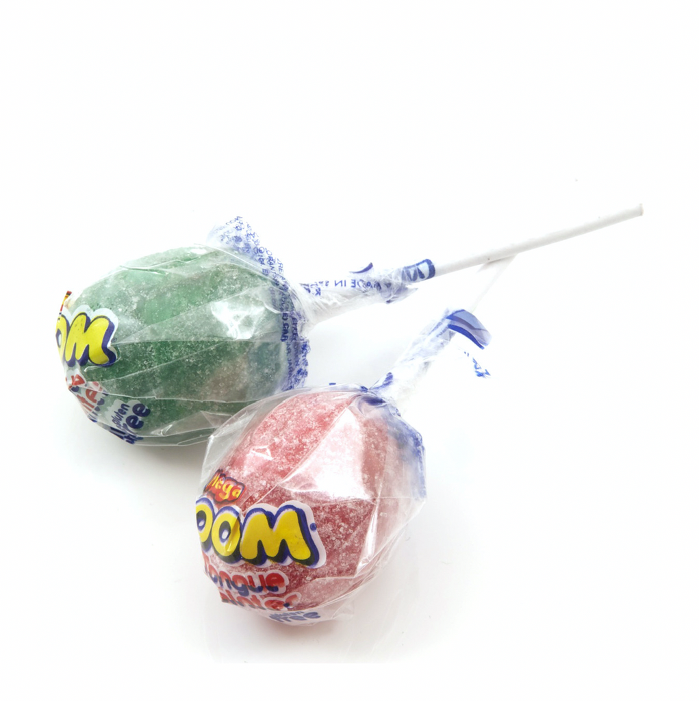 Mega Zoom Tongue Painter Lollipop - Sugar Box