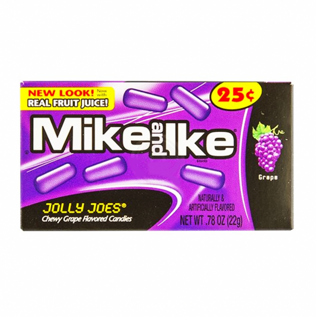 Mike and Ike Jolly Joes Minis 22g - Sugar Box