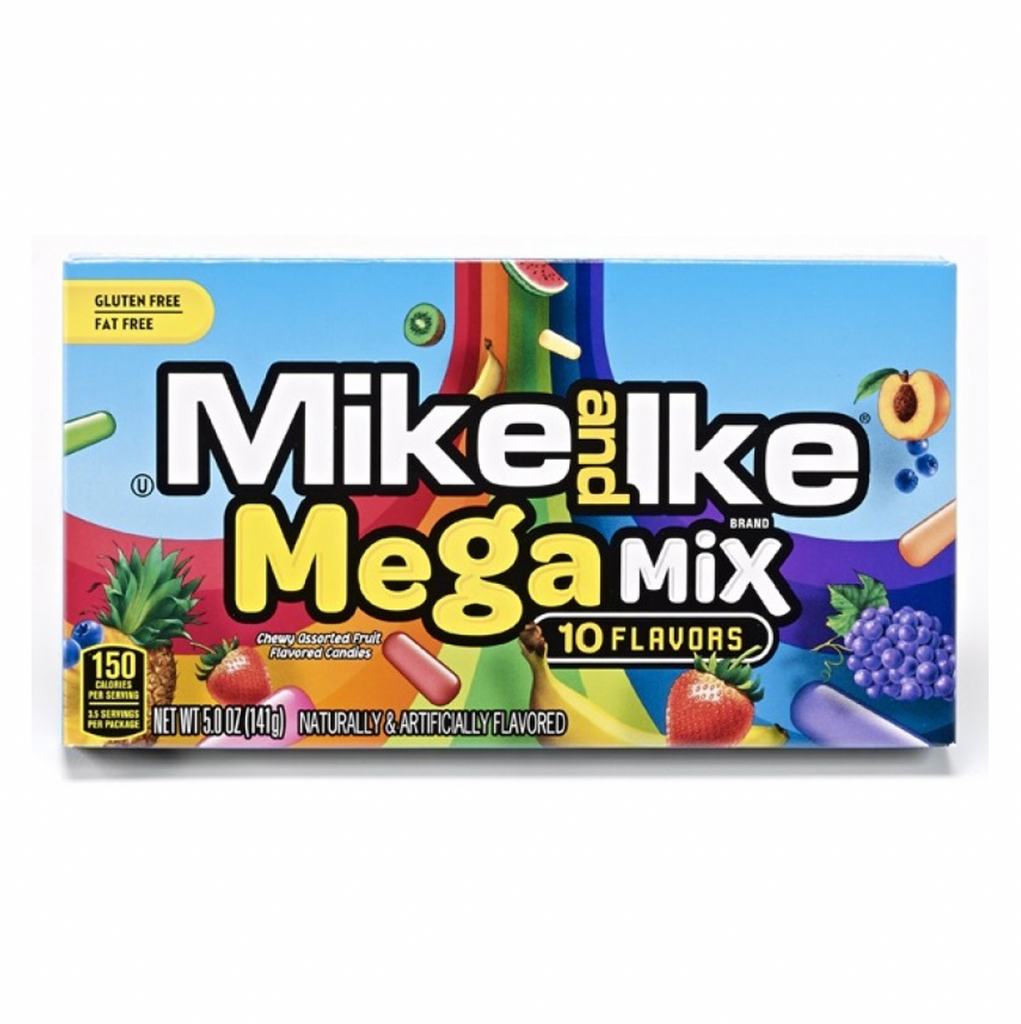 Mike and Ike Mega Mix Theatre Box 141g - Sugar Box