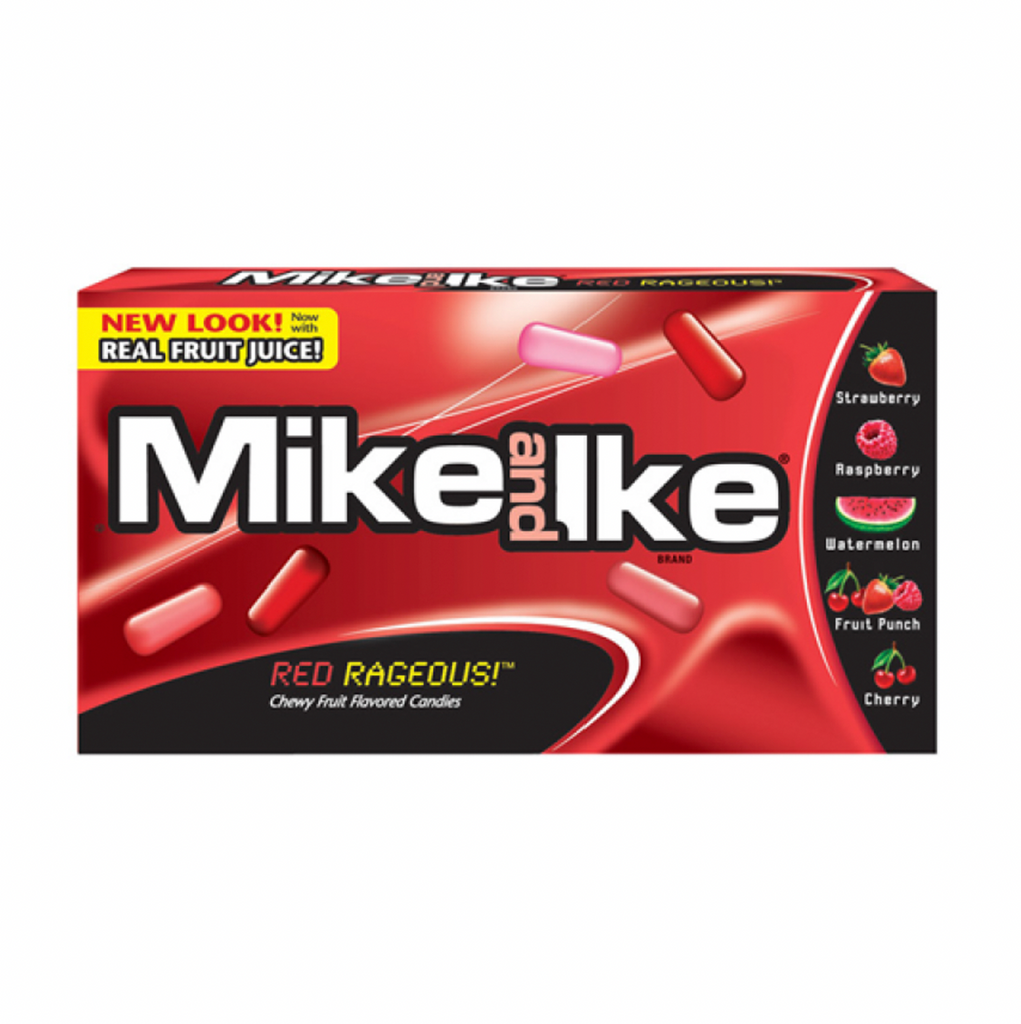 Mike and Ike RedRageous Theatre Box 141g - Sugar Box