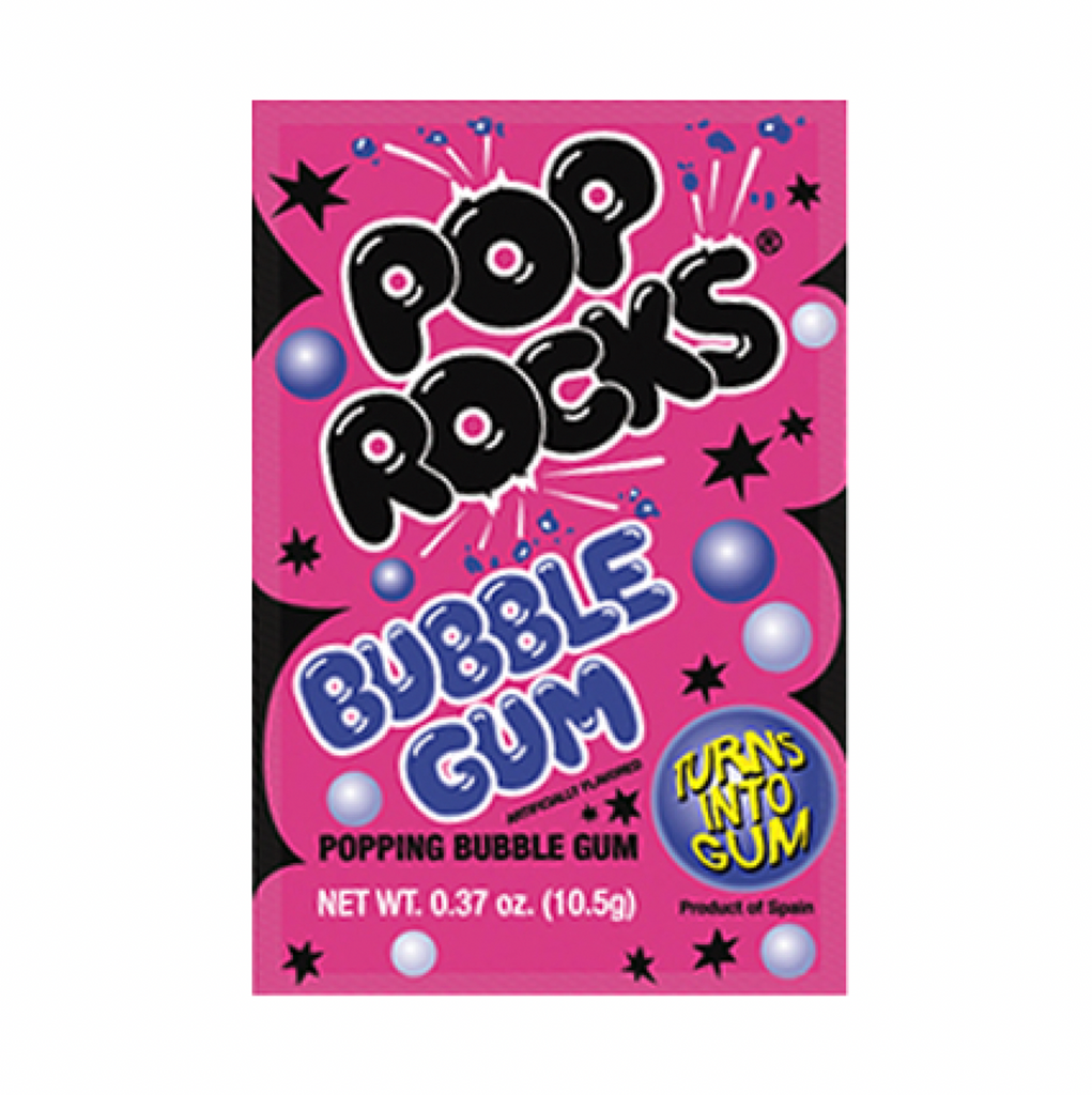 Pop Rocks Bubblegum 10.5g - Sugar Box