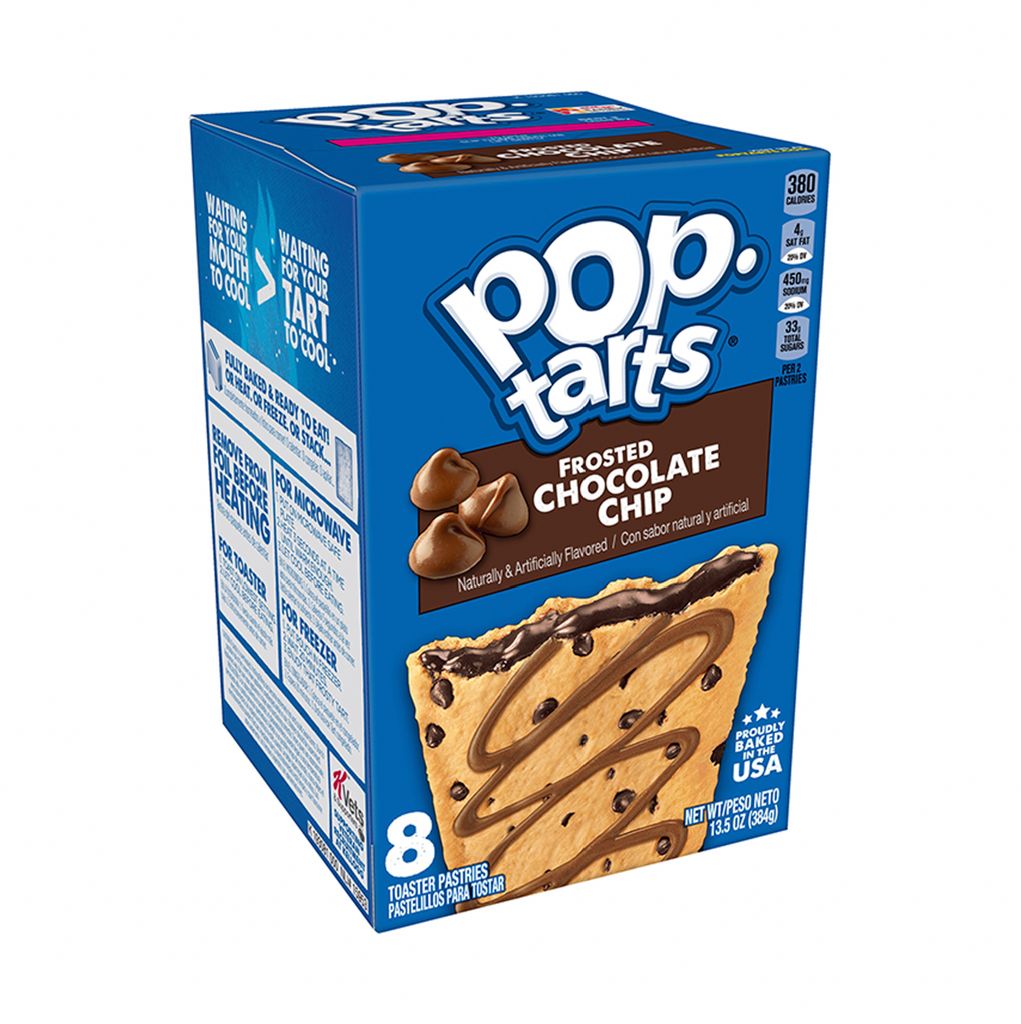 Pop Tarts Frosted Chocolate Chip 416g - Sugar Box