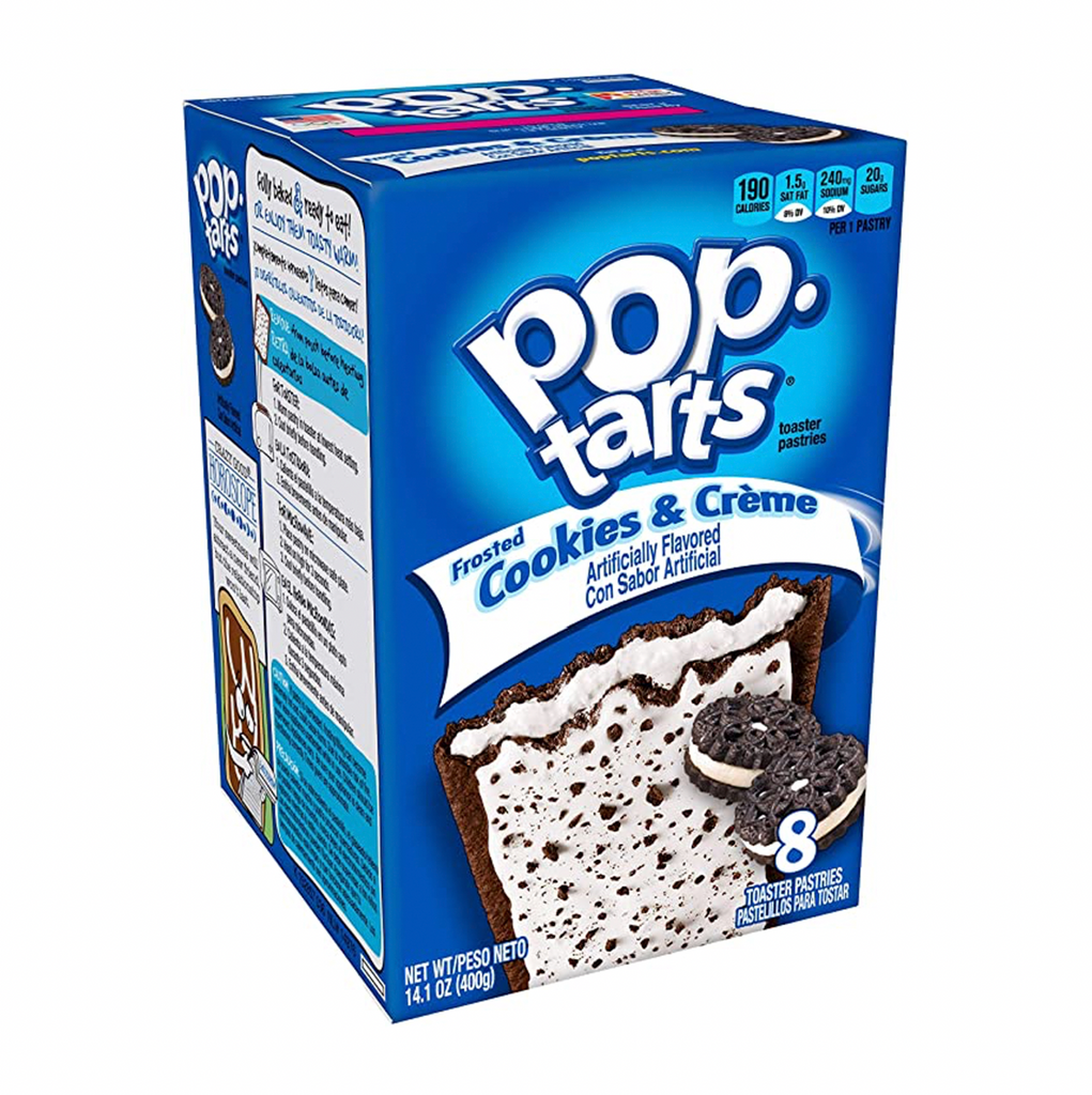 Pop Tarts Frosted Cookies and Creme 400g - Sugar Box