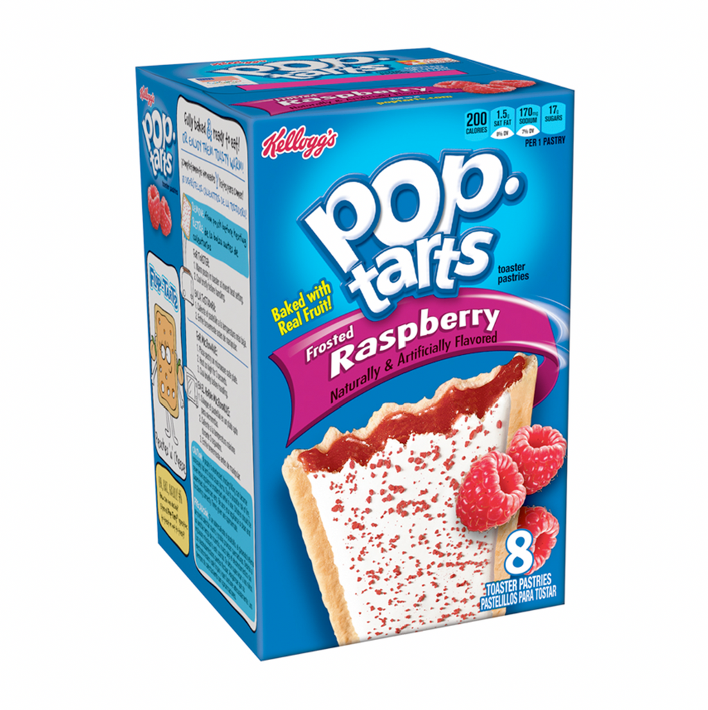 Pop Tarts Frosted Raspberry 416g - Sugar Box