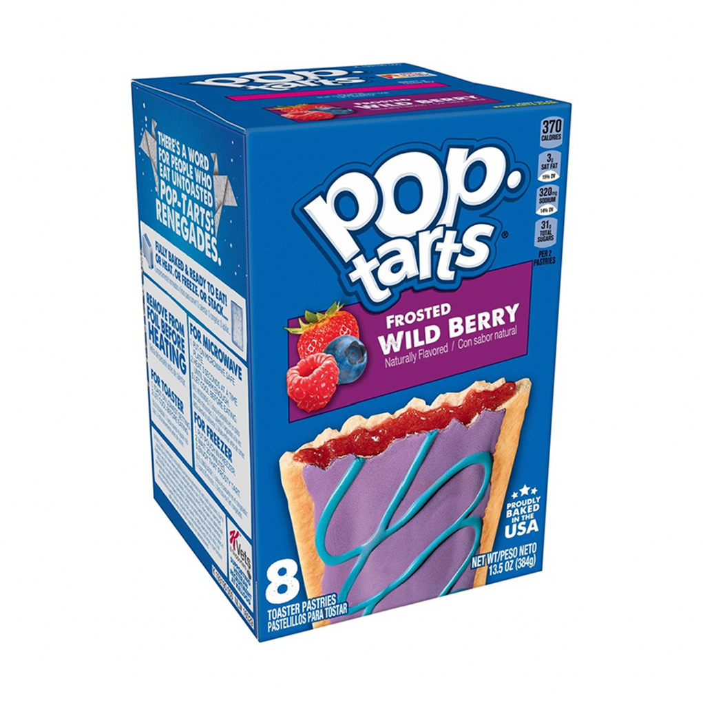Pop Tarts Frosted Wild Berry 384g - Sugar Box