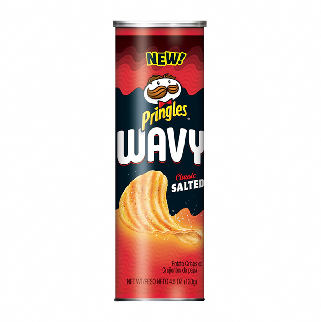 Pringles Wavy Classic Salted 137g - Sugar Box