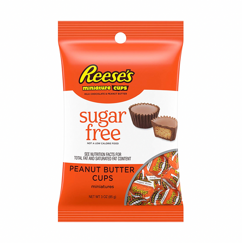 Reese's Peanut Butter Cup Miniatures Sugar Free 85g - Sugar Box