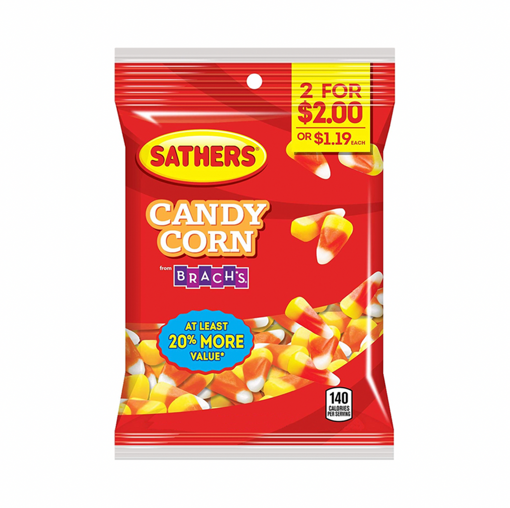 Sathers Candy Corn 3.25oz - Sugar Box