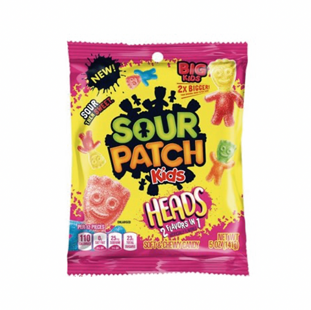 Sour Patch Kids Big Heads 141g - Sugar Box