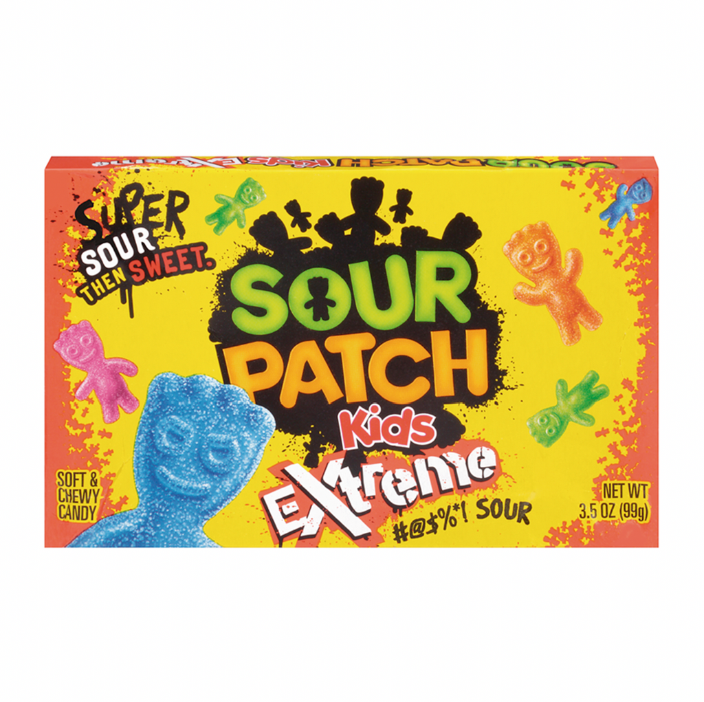 Sour Patch Kids Extreme Theatre Box 99g - Sugar Box
