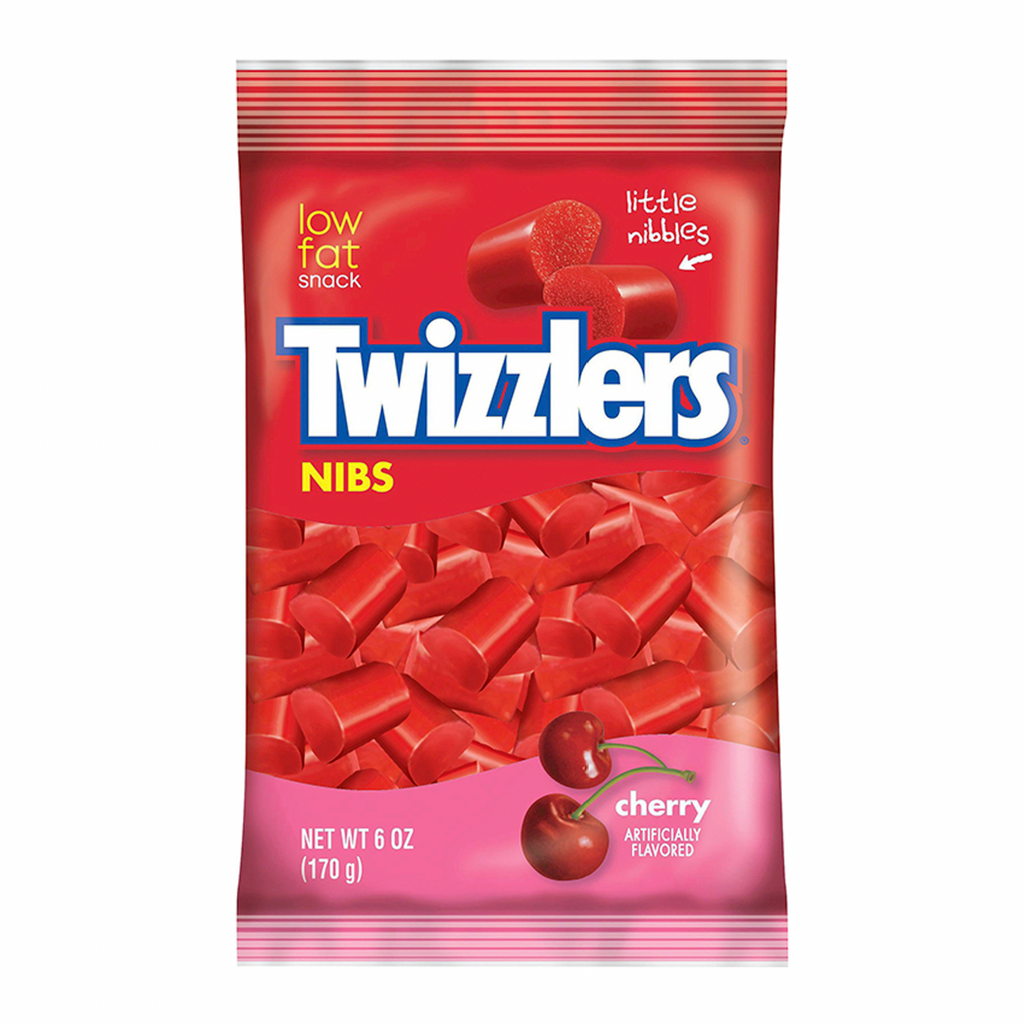 Twizzlers Nibs Cherry 170g - Sugar Box