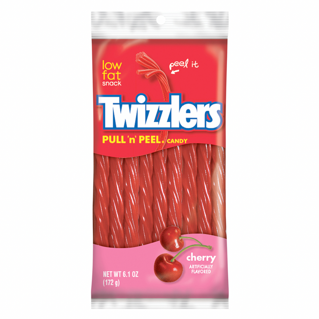 Twizzlers Pull N Peel Cherry 172g - Sugar Box