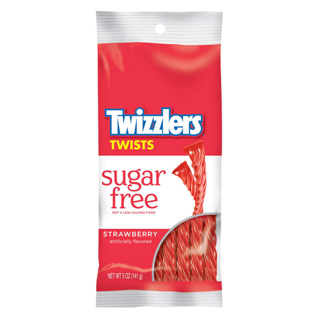 Twizzlers Strawberry Sugar-Free 141g - Sugar Box