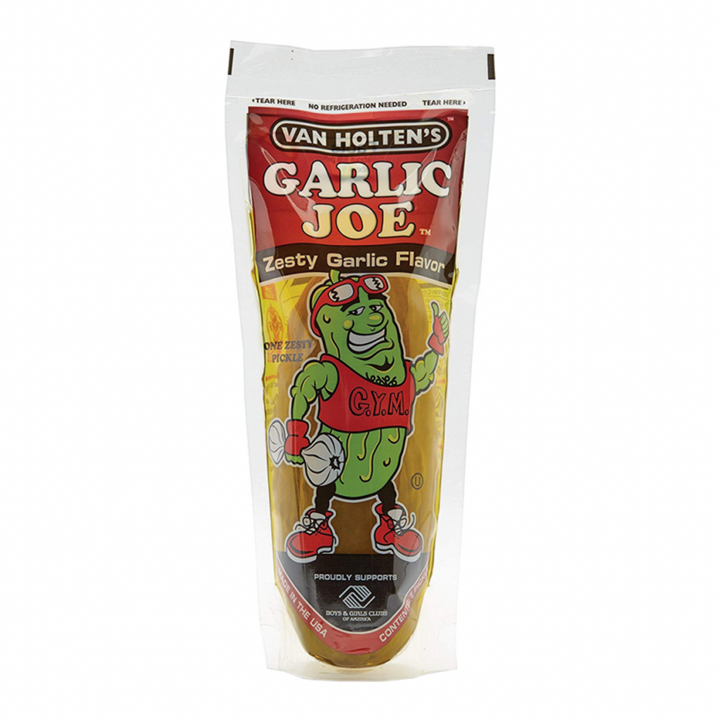 Van Holtens King Size Pickle Garlic Joe - Sugar Box
