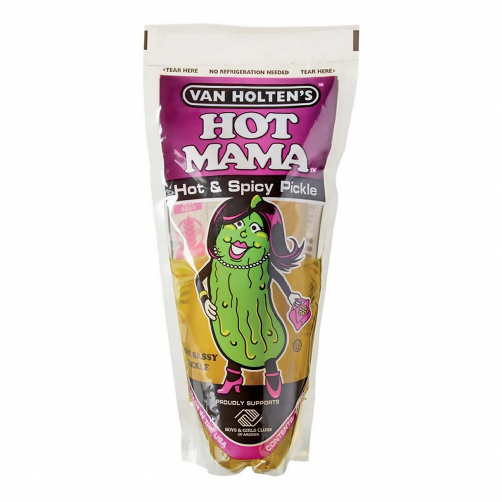 Van Holtens King Size Pickle Hot Mama - Sugar Box