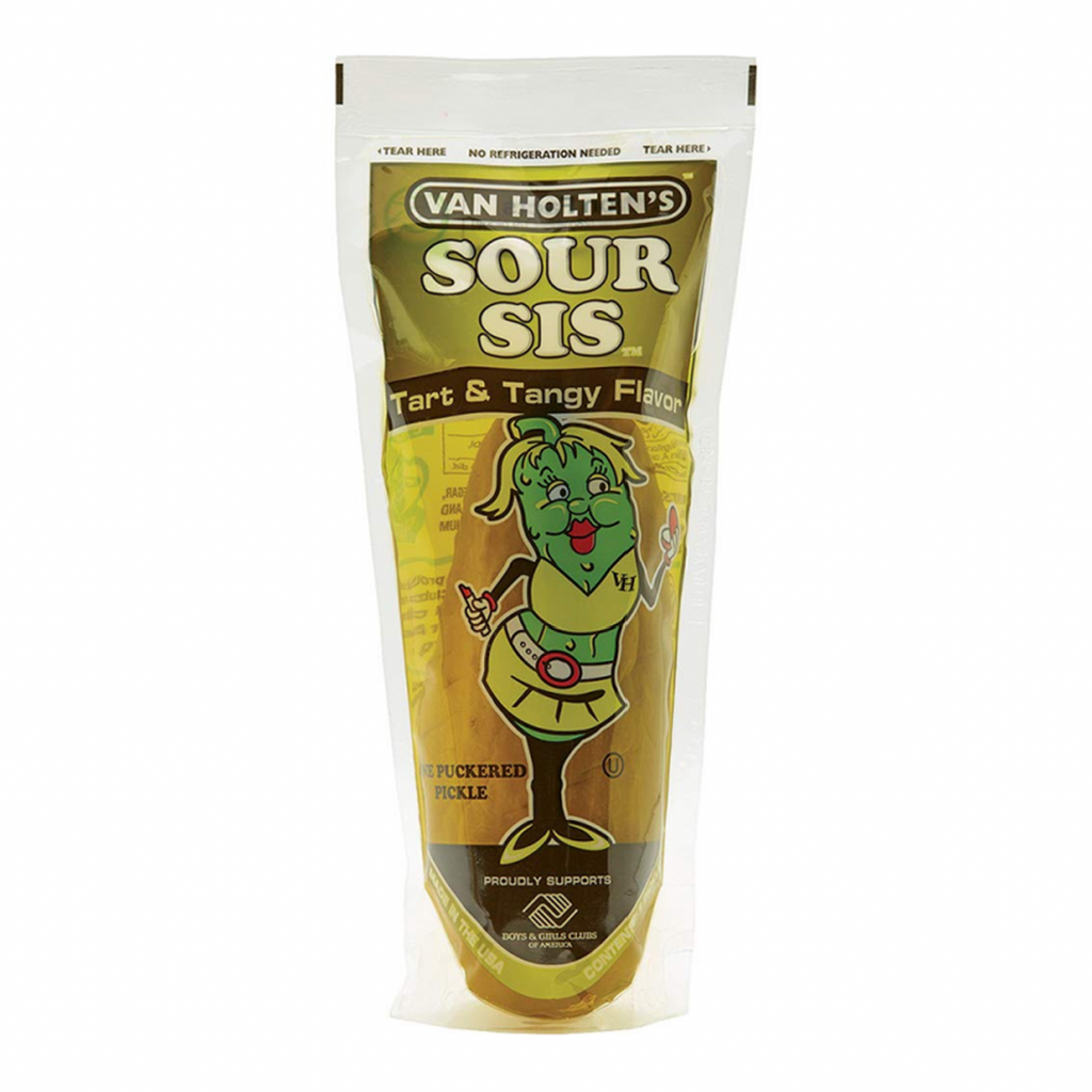 Van Holtens King Size Pickle Sour Sis - Sugar Box