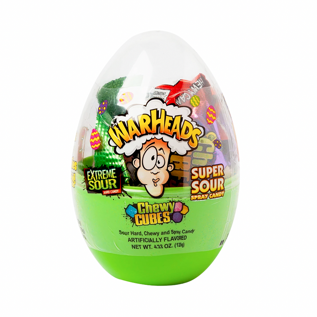 Warheads Easter Scrambler Egg 119g - Sugar Box