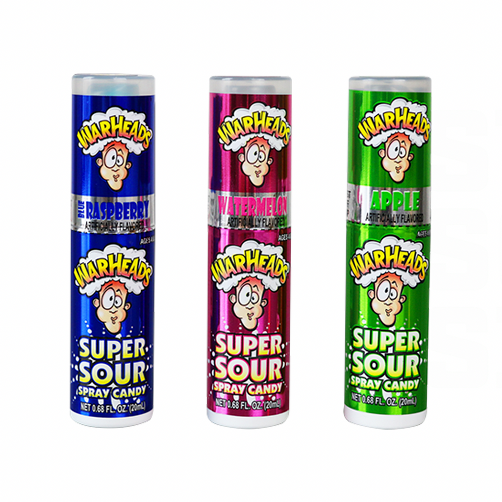 Warheads Super Sour Spray Candy 19g - Sugar Box