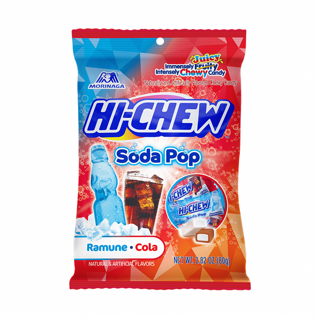Hi Chew Soda Pop 80g - Sugar Box