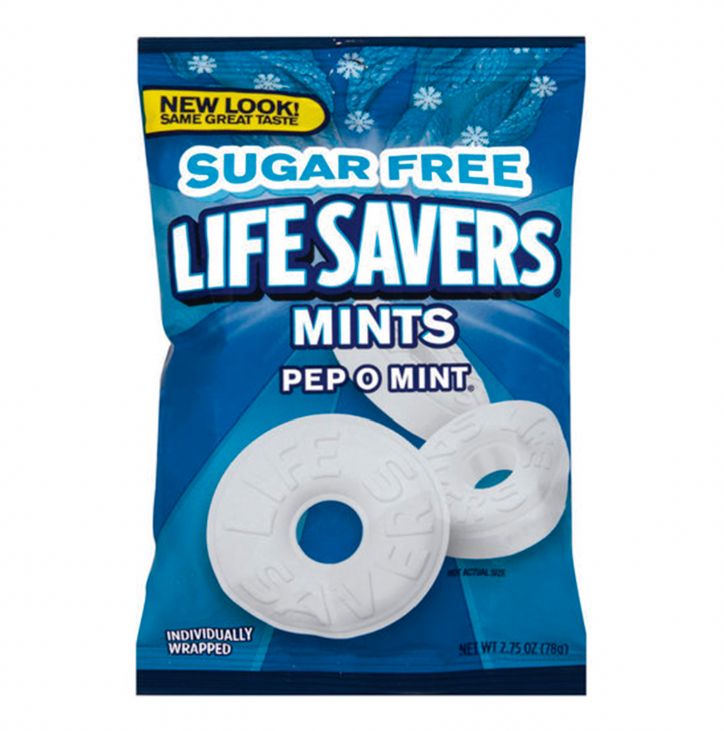 Lifesavers Sugar Free Pep O Mint 78g - Sugar Box