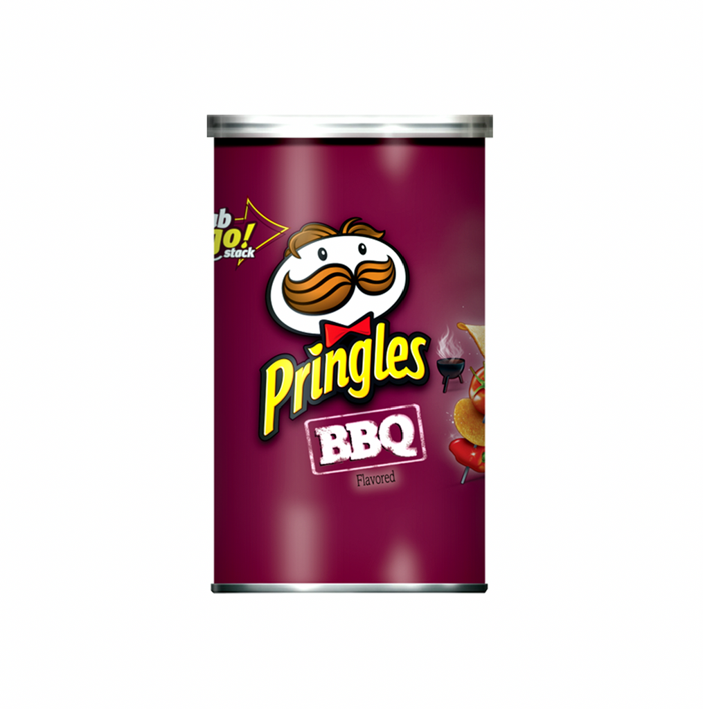 Pringles Grab and Go BBQ 71g - Sugar Box