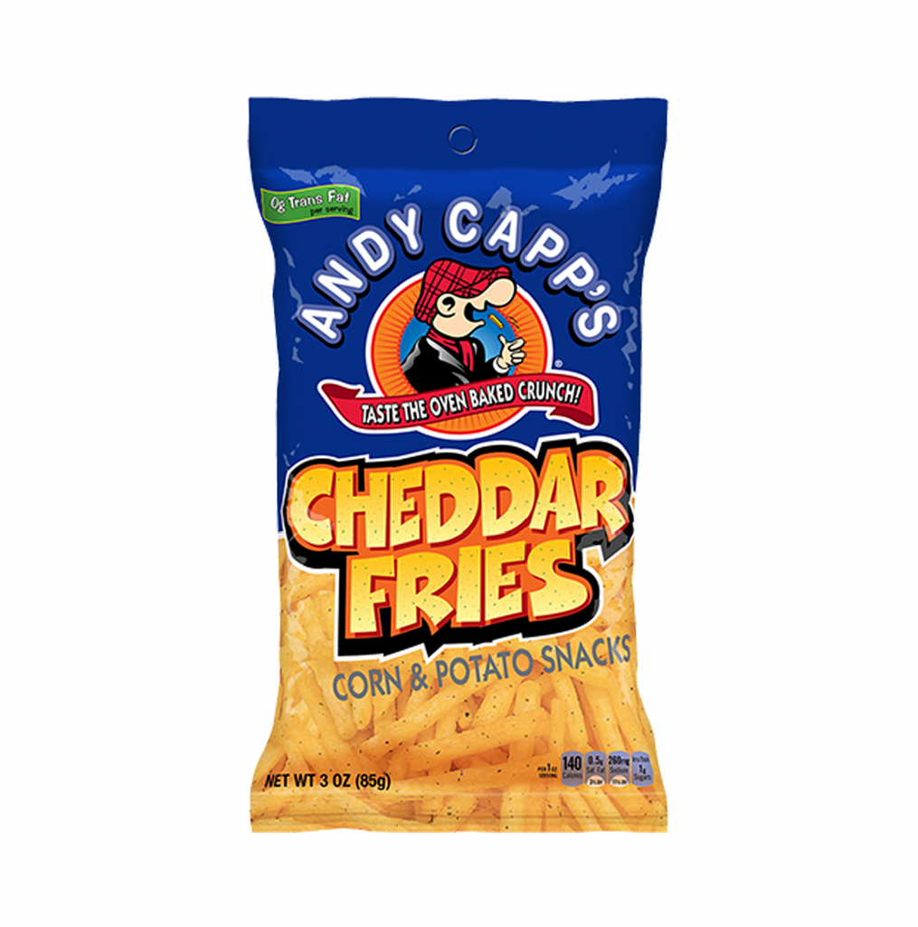 Andy Capp Cheddar Fries 24g - Sugar Box