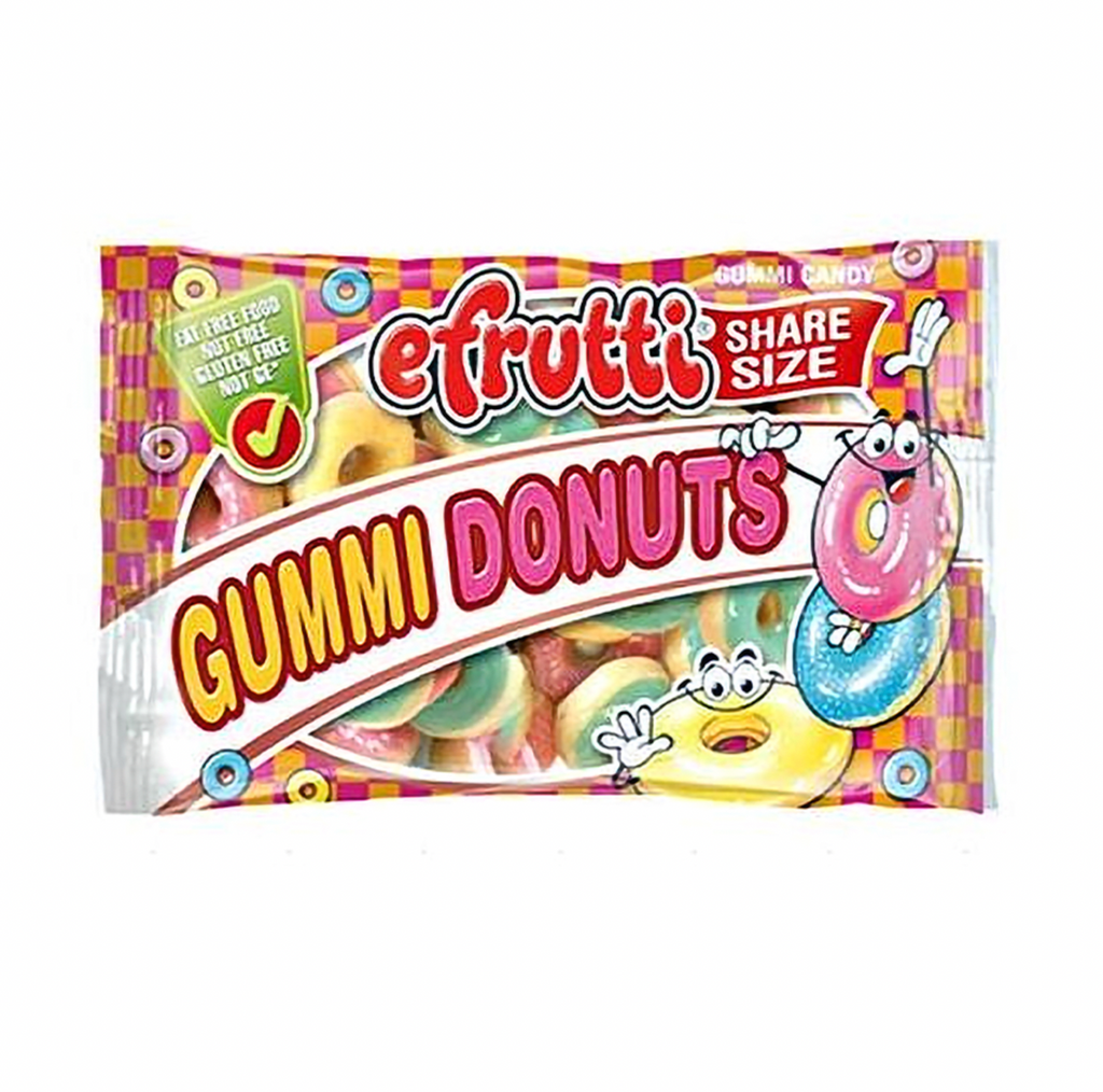 eFrutti Gummi Donuts Share Size 40g - Sugar Box