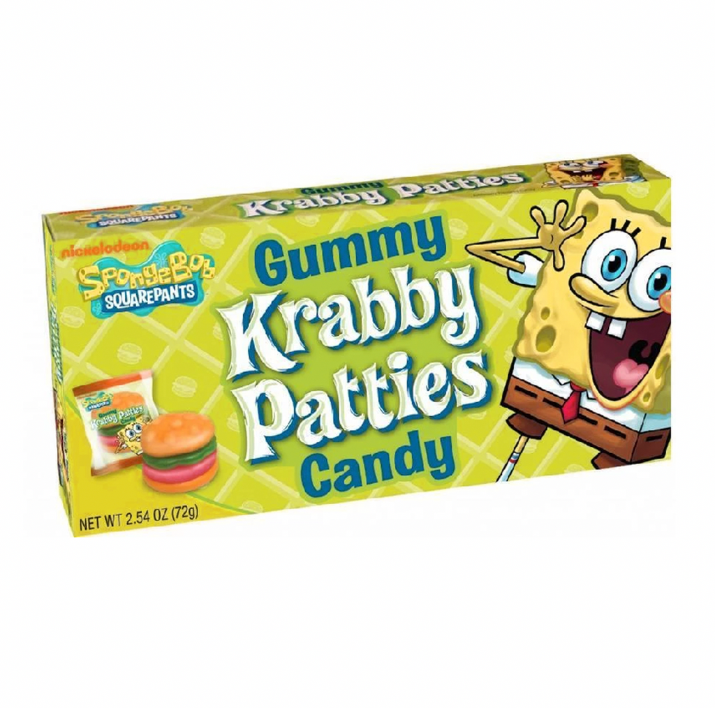 Spongebob Squarepants Gummy Krabby Patties 72g - Sugar Box