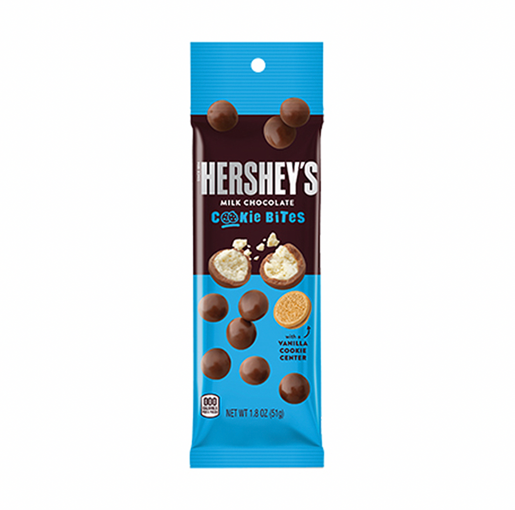 Hershey's Milk Chocolate Cookie Bites 51g - Sugar Box