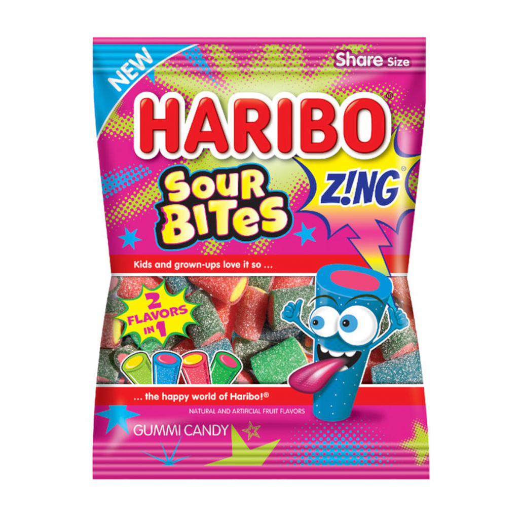 Haribo Zing Bites 128g - Sugar Box