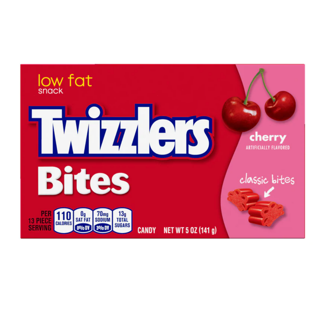 Twizzlers Cherry Bites Theatre Box 141g - Sugar Box