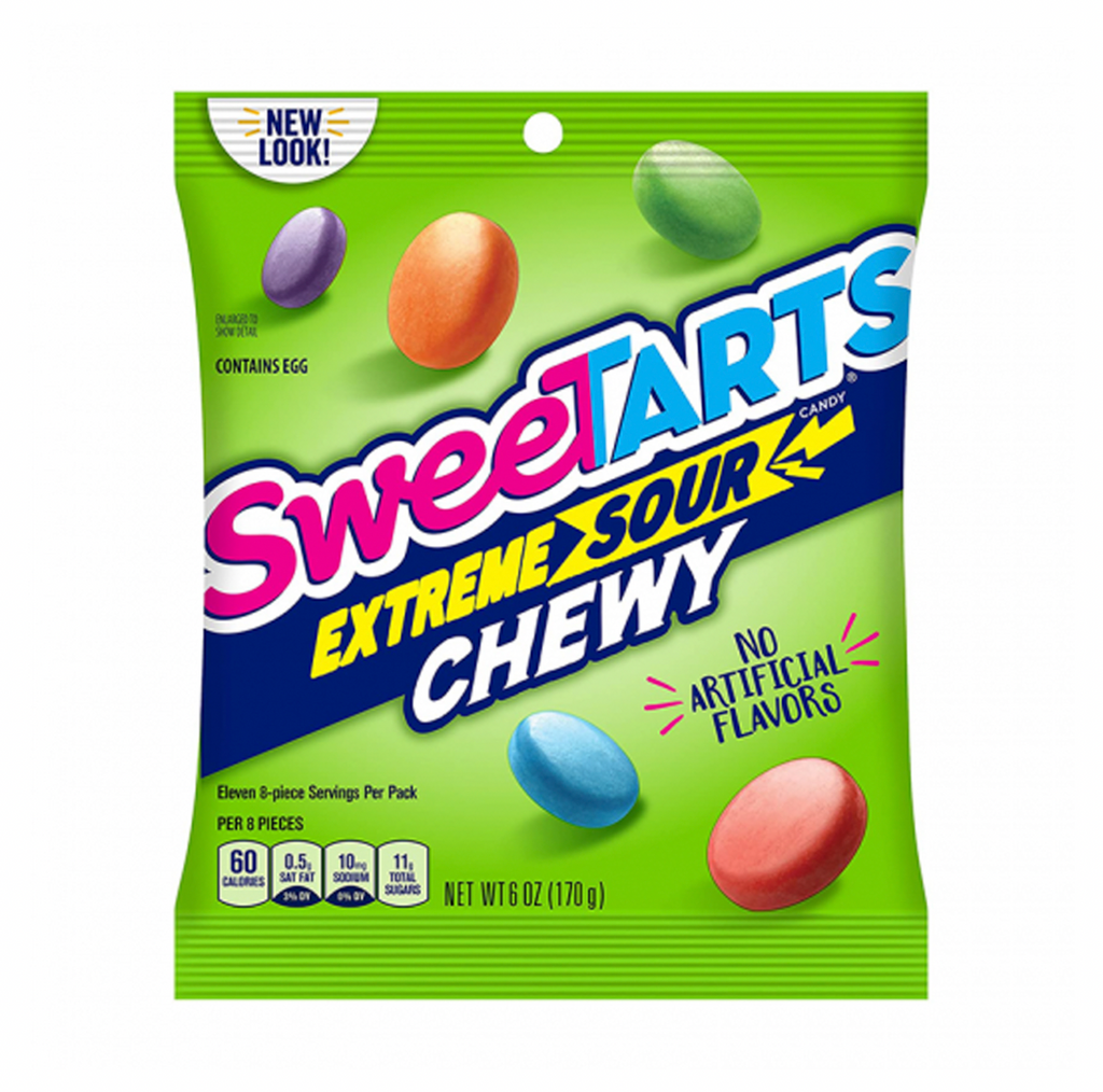 Sweetarts Extreme Sour Chewy 170g - Sugar Box