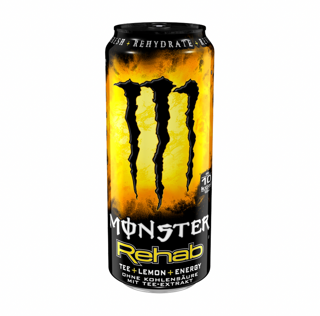 Monster Rehab Lemonade 473ml  (USA IMPORT) - Sugar Box