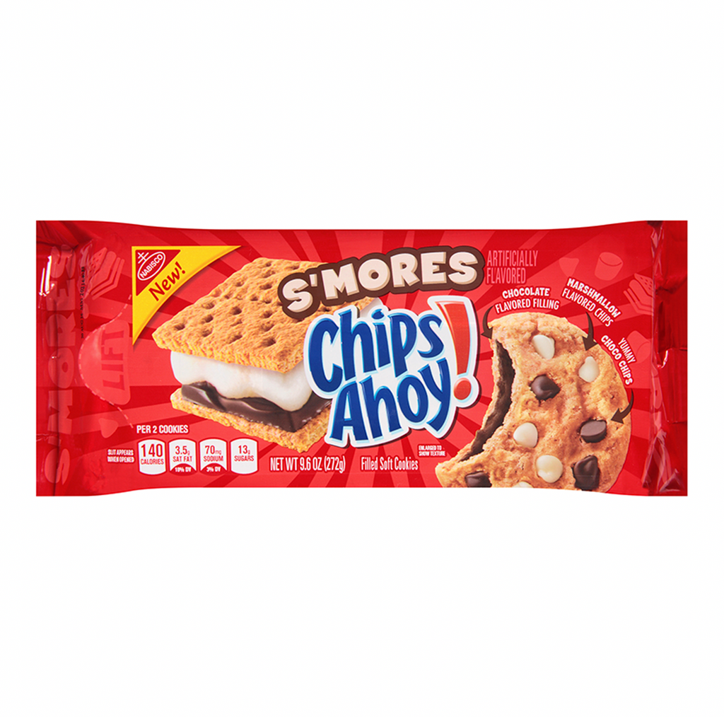 Chips Ahoy! S'mores Soft Filled Cookies 272g - Sugar Box