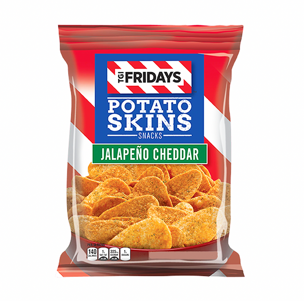 TGI Fridays Jalapeno Cheddar Potato Skins 113g - Sugar Box