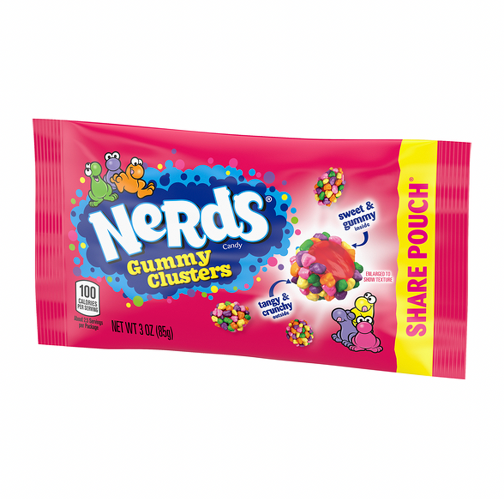 Nerds Gummy Clusters Share Pouch 85g - Sugar Box