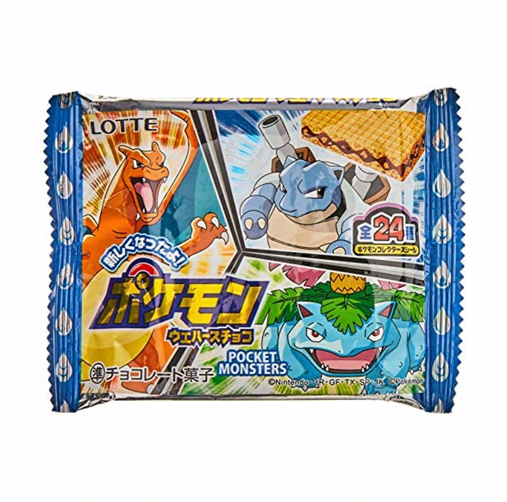 Lotte Pokemon Wafer Chocolate 23g - BEST BEFORE DATED APRIL 22 - Sugar Box