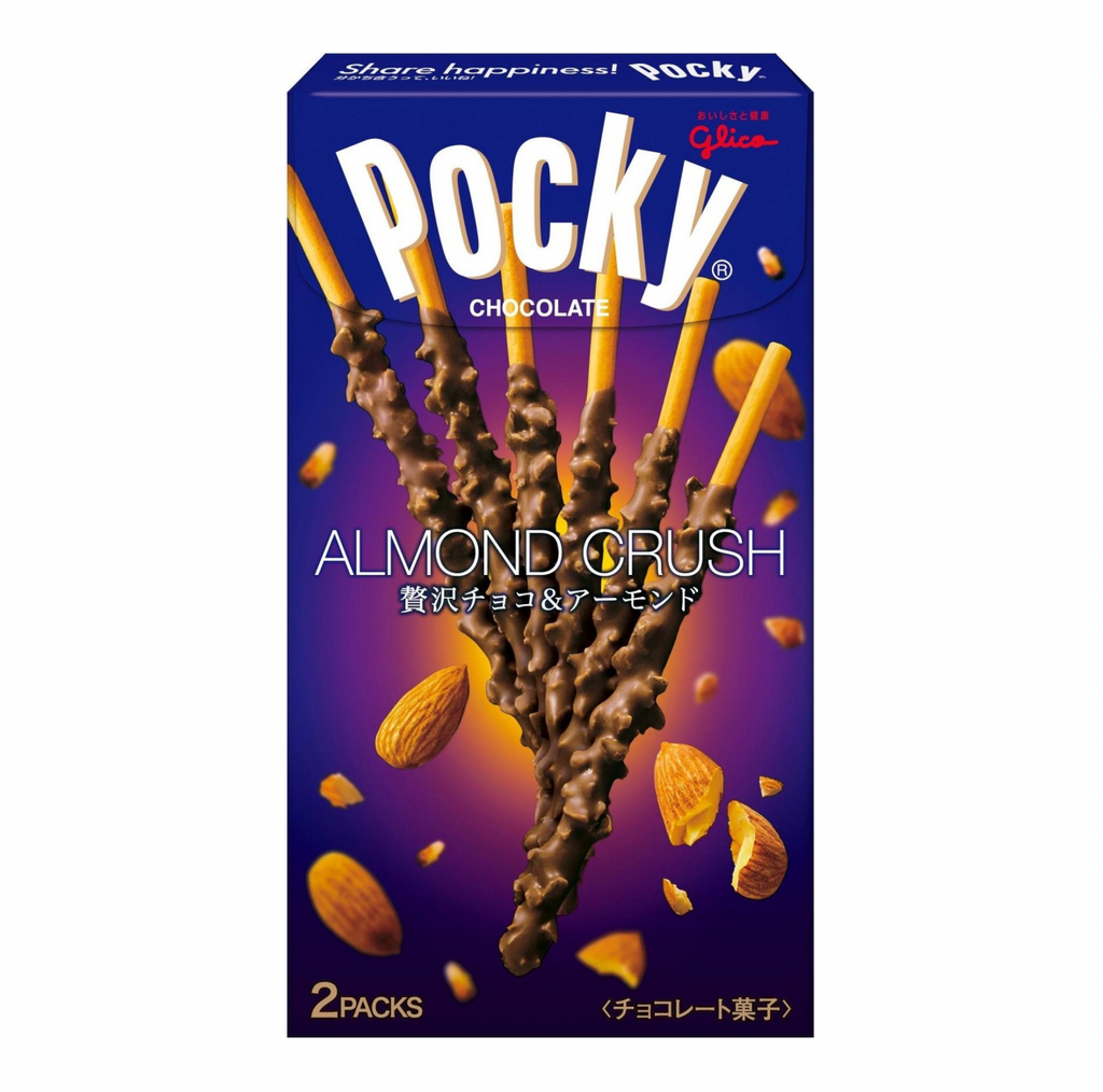 Pocky Almond Crush Chocolate Double Pack 46g - Sugar Box