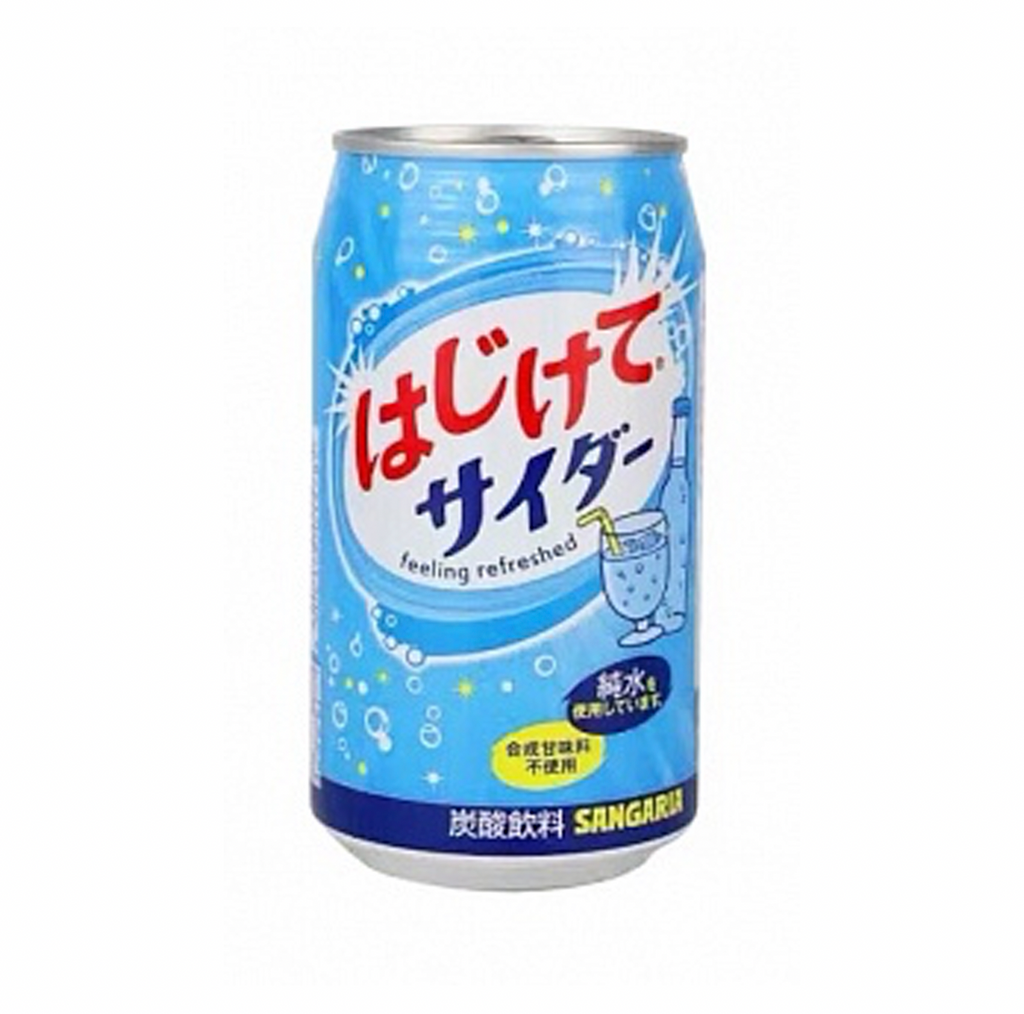 Hajikete Citrus Soda 350ml - Sugar Box