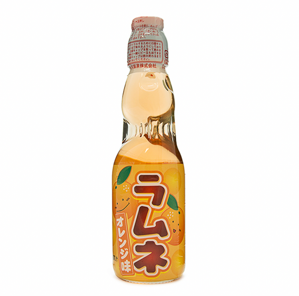 Ramune Orange Soda 200ml - Sugar Box