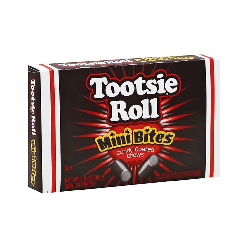 Tootsie Roll Mini Bites Theatre Box 99g - Sugar Box