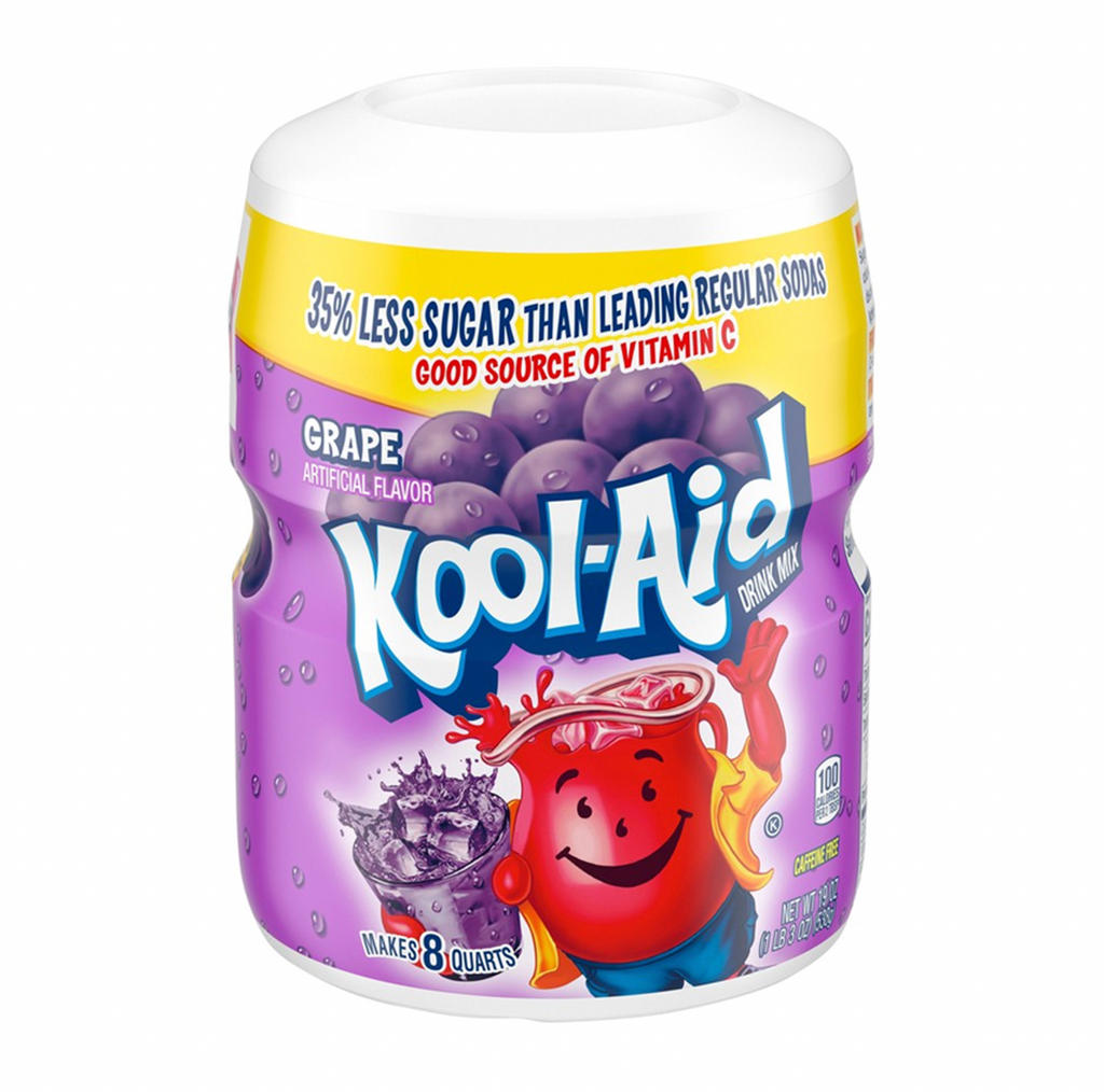 Kool-Aid Tub Grape 538g - Sugar Box