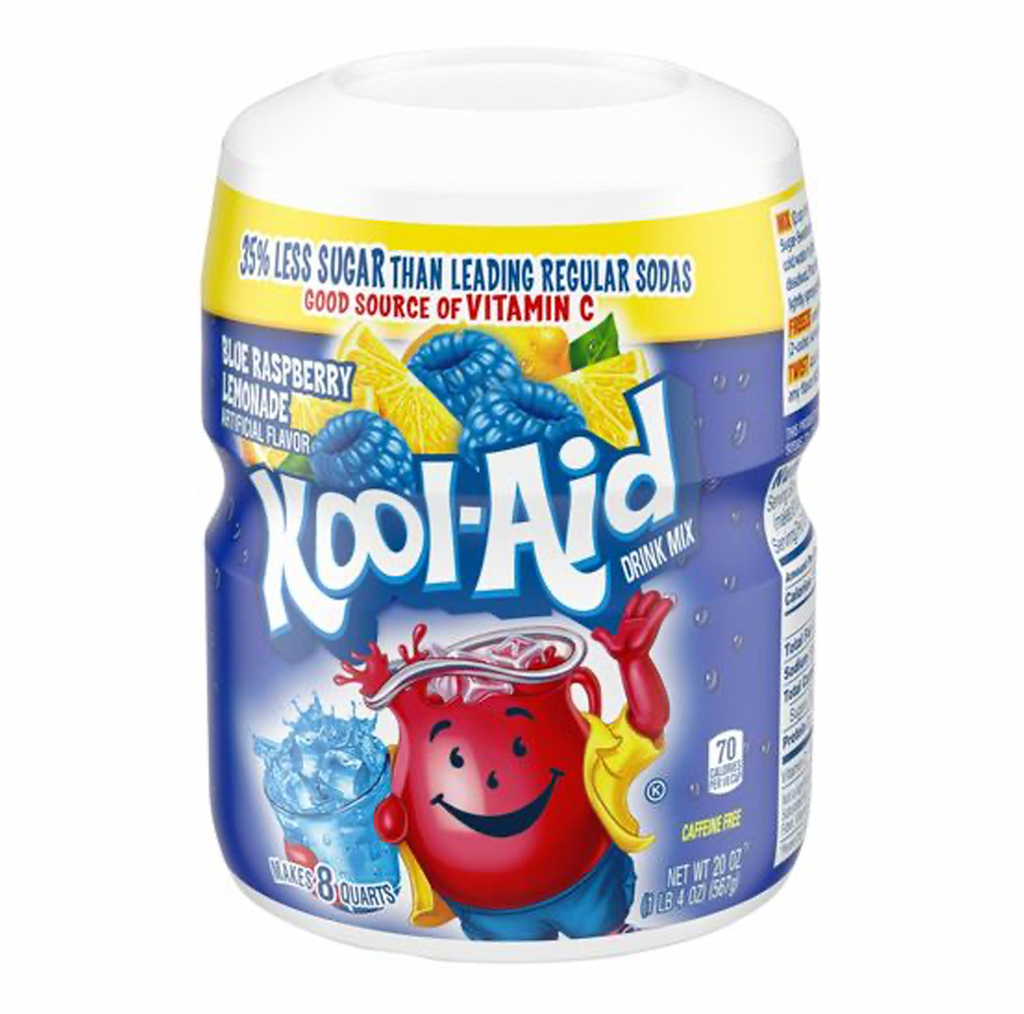 Kool-Aid Tub Ice Blue Raspberry Lemonade 567g - Sugar Box