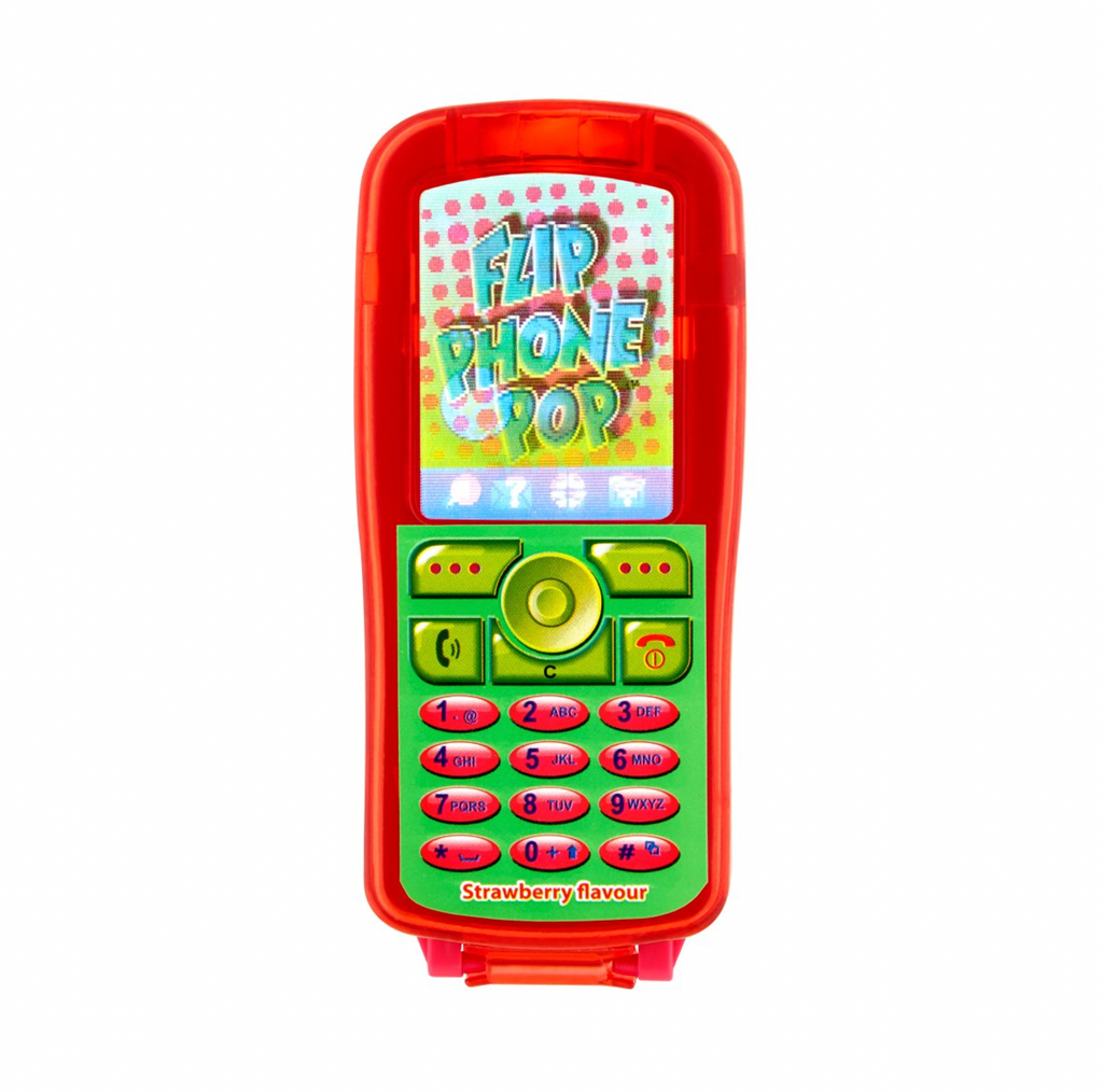 Kidzmania Flip Phone Pop 30g - Sugar Box