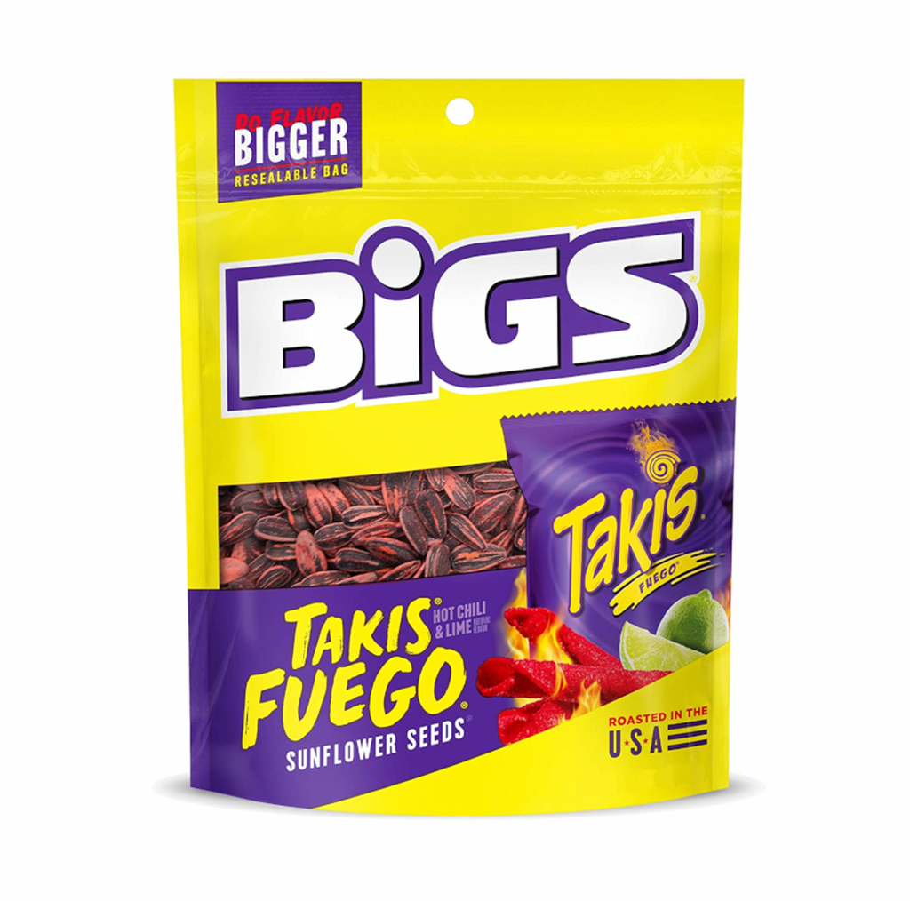 BIGS Sunflower Seeds Takis Fuego 152g - Sugar Box