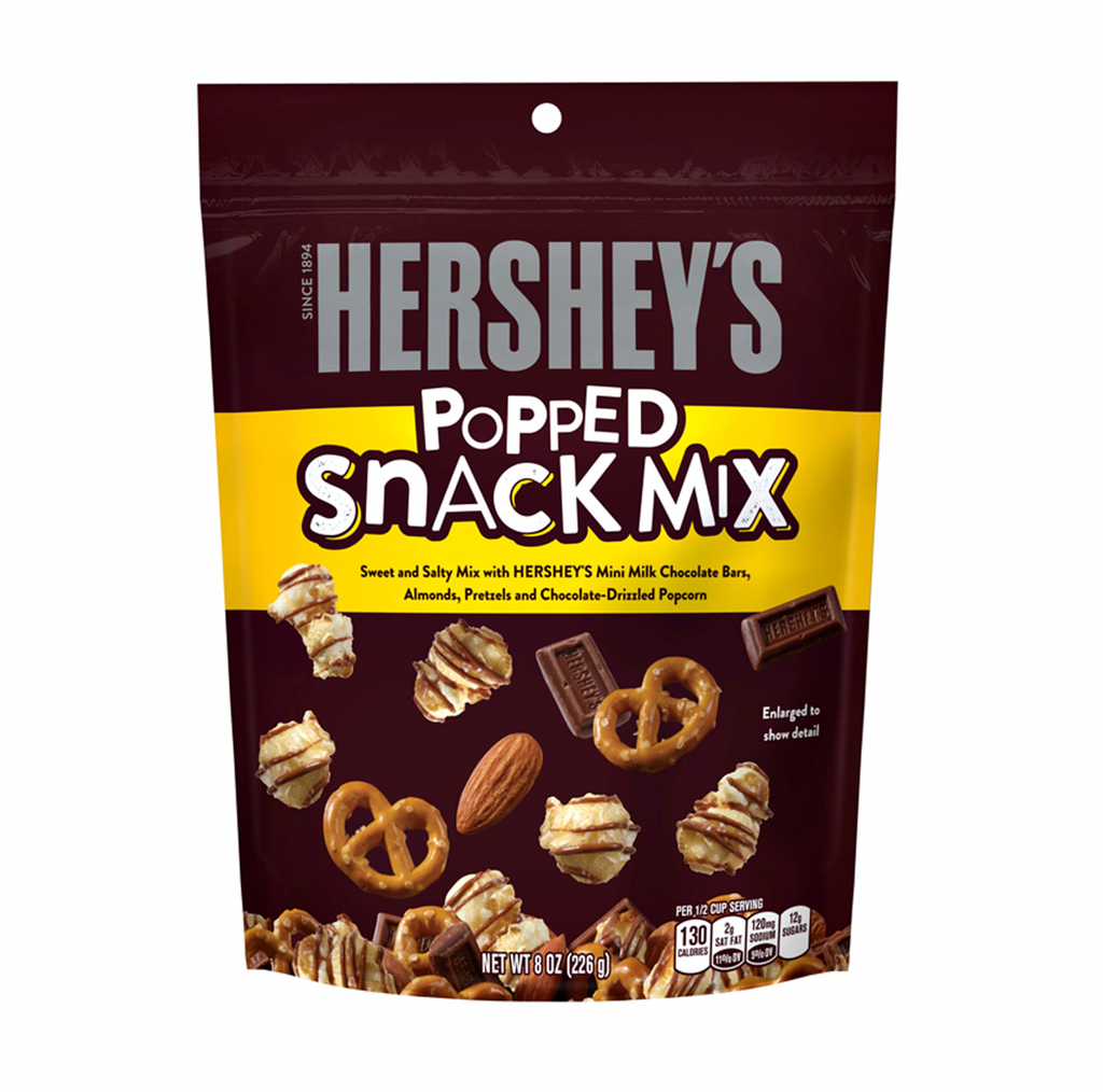 Hershey's Popped Snack Mix 227g - Sugar Box