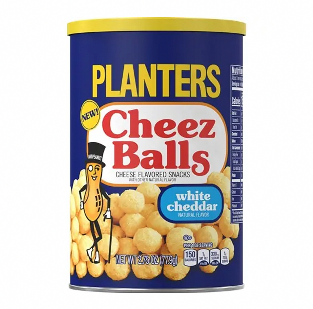Planters Cheez Balls White Cheddar 78g - Sugar Box